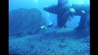 Dive the wreck of IJN battleship Nagato Bikini Atoll Marshall Islands [upl. by Aser355]