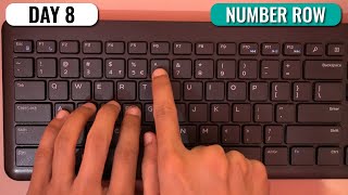 English Typing Course DAY 8  Free Typing Lessons  Touch Typing Course  Tech Avi [upl. by Livesay987]