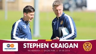 Stephen Craigan pre Aberdeen [upl. by Yremrej]