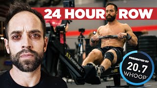 RICH FRONING vs 24 Hours of Rowing  Presented by Whoop [upl. by Alfy]