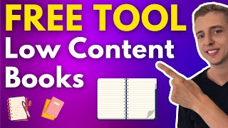 FREE  KDP Low Content Book Maker  Fast amp Easy [upl. by Dodge]