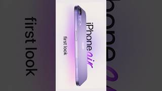 iPhone 17 Air Biggest News Leak  First Look 😱 smartphone tech iphone [upl. by Mook]