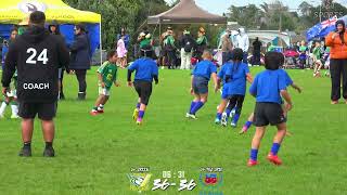 PASIFIKA WELLBEING CARNIVAL 2024 U6 KUKI GREEN VS SAMOA TOA APIAMOUNTFORT PARK [upl. by Ativ]