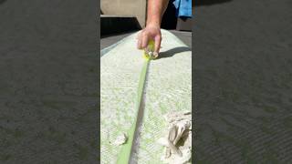 Removing wax from EC Surfboards longboard after three years 🤩🪮 🔥🔥🔥 waxremoval asmr [upl. by Atcliffe]