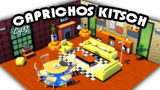 Volvemos a los 60s y 70s con CAPRICHOS KITSCH 🪩😎 Los Sims 4 Cozy Kitsch Kit [upl. by Burrows107]