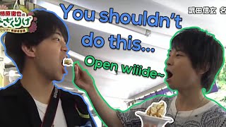 Kakihara Tetsuya Spills Ice Cream on Ishikawa Kaito [upl. by Aivatco465]