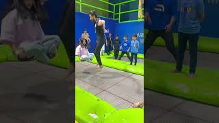 Amana Mall trampoline video flipp lovesongs foryou [upl. by Nysilla]