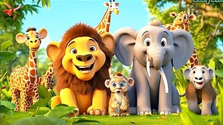 Lion amp Goat Song  Baby Bites Nursery Rhymes amp Kids Songs [upl. by Nosneh]