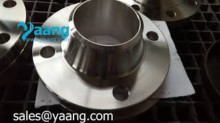 ANSI B165 F304L WNRF Flange 3 Inch SCH40 CL150  wwwyaangcom [upl. by Ecnerwal]