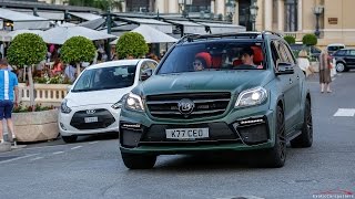 Brabus Mercedes GL B63S 700 Widestar  Start Up amp Accelerations [upl. by Oretos]