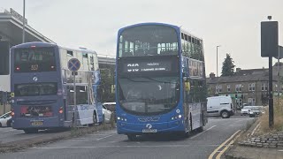 First Huddersfield 37800 LK59FCU On 306 Taylor Hill Circular [upl. by Namaj]