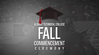 Albany Technical College Fall Commencement Ceremony 2023 [upl. by Erlond]