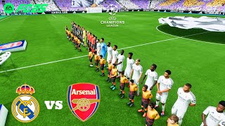 FC25 Real Madrid vs Arsenal champions league group stage [upl. by Ahseit188]