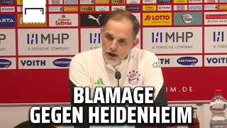 Tuchels Statement zur HeidenheimBlamage  1 FC Heidenheim 32 FC Bayern  Bundesliga [upl. by Miarfe]