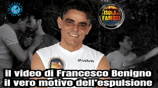 Isola dei Famosi 2024 il video di Francesco Benigno il vero motivo dell’espulsione [upl. by Ortrud423]