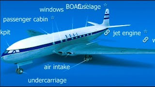 Dunya ka Pehla Jet🛫دنیا کا پہلا جیٹ🔥De Havilland DH106 Comet 1trending3danimationtrendingshorts [upl. by Arsuy20]