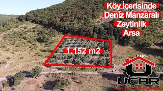 10 Uçar Emlaktan 1152 m2 Köy İçerisinde Deniz Manzaralı Arsa [upl. by Tertius]