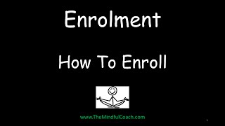 MBSR Enrollment  How to Enroll [upl. by Ardnuasac548]