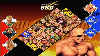 Capcom Vs SNK 2 Mark Of The Millennium 2001  Pastafiend Vs DarkKing   Play date 22 Sep 24 [upl. by Helbonnas]