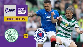 Celtic v Rangers  Scottish Premiership 2324 Match Highlights [upl. by Eikcaj687]