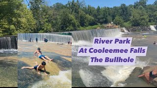 Travel Time  Let’s check out River Park at Cooleemee Falls The Bullhole Rowan County NC family [upl. by Suoinuj]