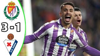 Real Valladolid vs Eibar 31 LaLiga Smartbank 2024 Breaking News [upl. by Lauter]