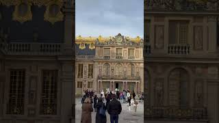 France 🇫🇷 Palace de Versailles  The Royal Courtyard  The Marble Courtyard  panoramic view [upl. by Jecho562]