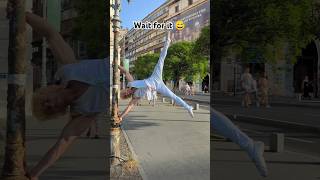 Pole Dance in public  Calisthenics Time calisthenics fitness poledance shorts viralvideo [upl. by Nawj]