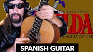 Zeldas Gerudo Valley  Spanish Guitar Lesson [upl. by Ofloda]