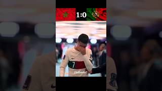 Portugal Vs Moroco World Cup 2022 Match Highlights 🇵🇹🤯🇲🇦 shorts fotball viralshorts ronaldo [upl. by Oidale]