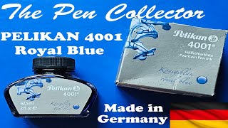 PELIKAN 4001 Royal Blue Ink Review [upl. by Lamson849]