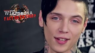 Black Veil Brides  Wikipedia Fact or Fiction Part 2 [upl. by Ayekan]