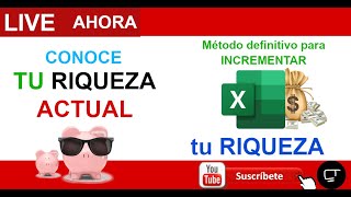 Como hacer una tabla de AHORRO en excel y  Alcanzar tu meta de AHORRO   🤑🚀 [upl. by Ezana606]