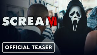 Scream 6  Official Teaser Trailer 2023 Jenna Ortega Melissa Barrera [upl. by Ennaer]