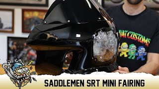 Saddlemen SRT Mini Fairing Overview  DeadbeatCustomscom [upl. by Ablasor]