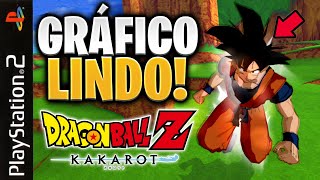 DRAGON BALL Z KAKAROT NO PS2 SIM ISSO É REAL [upl. by Noyar458]