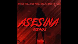 Asesina Remix  Edit  Brytiago Darell Daddy Yankee Anuel AA Ñengo Flow Ozuna [upl. by Aneis116]