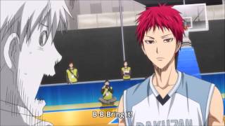 The Most HILARIOUS Akashi SCENE in KNB Last Match [upl. by Ardnoyek]