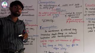 Homeostasis  Osmoregulation  Excretion  Biology 10th Lecture 11  Sir FAROOQ [upl. by Rebmaed]