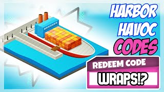 2022 NEW ⚓ Roblox Harbor Havoc Codes ⚓ ALL BETA CODES [upl. by Alled16]