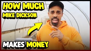 How Much The Fit Farmer Mike Dickson Makes Money On YouTube 2024 [upl. by Ahsitniuq596]