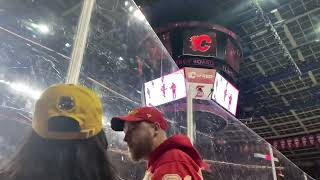 Calgary flames goal horn live 2nd goal nhl hockey calgaryflames [upl. by Luttrell]