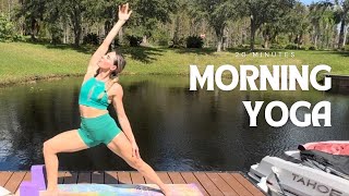 Morning Energizing Yoga Flow [upl. by Reisch376]