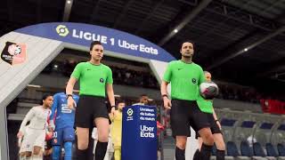 FC 24 Gameplay  Stade Rennais  Olympique Lyonnais  Ligue 1  20242025 [upl. by Apostles]