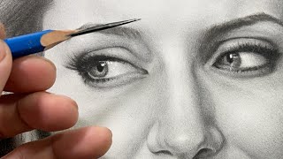 SMOOTH SHADING with Graphite Pencil LIVE Realistic Drawing  Tutorial [upl. by Baldwin35]