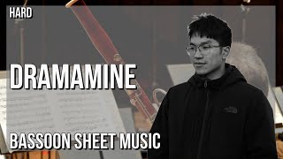 Bassoon Sheet Music How to play Dramamine by Flawed Mangoes [upl. by Edwin484]