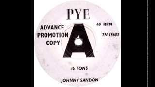 Johnny Sandon  16 Tons Merle Travis Cover [upl. by Andeee]