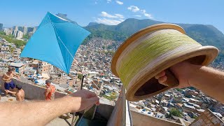 Festival de Pipa na Rocinha  Maior Favela da América Latina [upl. by Yesdnik]