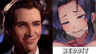 ANIME VS REDDIT Sigma reaction meme [upl. by Awram]