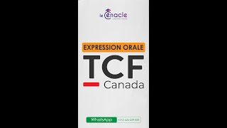 TCF Canada  Expression Orale  Examen réel  Septembre 2024  Combinaison 1 [upl. by Litnahc]